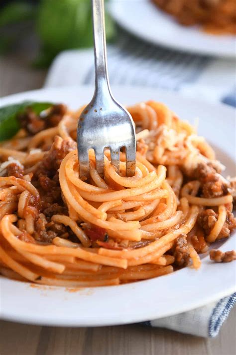 Instant Pot Spaghetti Recipe Pressure Cooker Mel S Kitchen Cafe