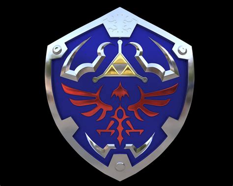 Zelda Hyrule Shield By Iakumu On Deviantart