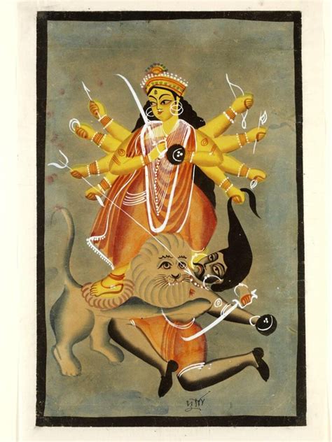 Durga And Mahishasura Unknown Vanda Explore The Collections