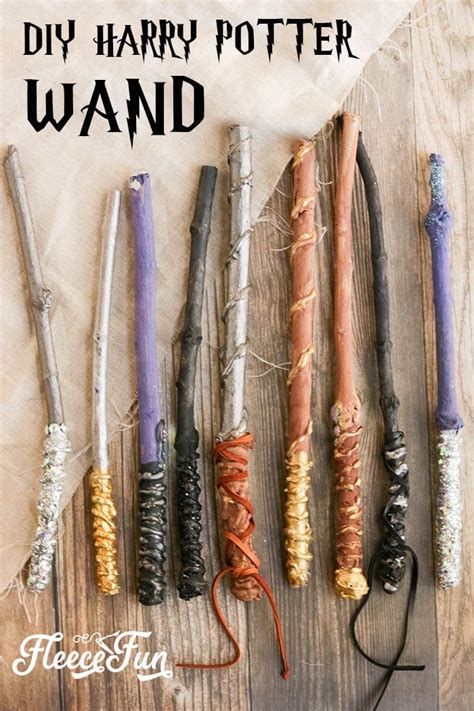 You Can Make A Diy Harry Potter Wand Made From Real Wood Make A Wand
