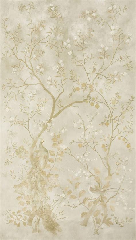 Chinoiserie Style Wallpaper Wallcovering Panel Mural Etsy In 2020