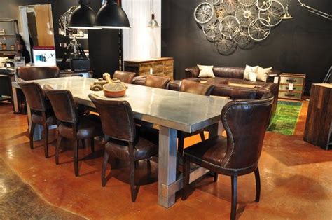 Masculine Dining Room Eclectic Dining Room Baltimore By Zin Home