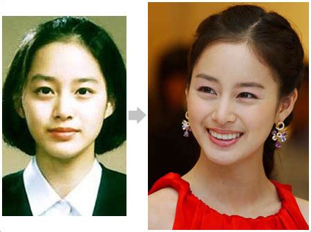 She looked having no enhancement. Kim Tae Hee Plastic Surgery Before and After Photos - Star ...