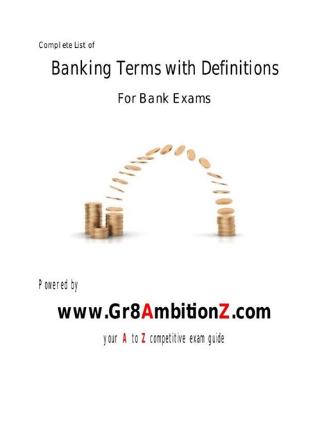 Banking Terms