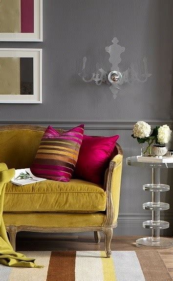 A charcoal couch and a bold yellow pillow look very contrasting. 1000+ images about Yellow and teal living room on Pinterest