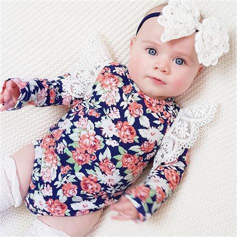 Buy Floral New Born Baby Infant Girl Clothes Set