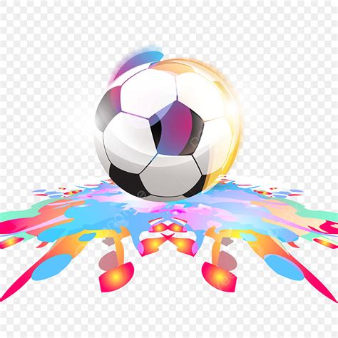 Football World Cup Vector Hd Images Colorful Football World Cup