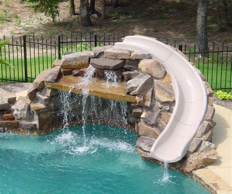 Diy Pool Slide Ideas 30 Best Inground Swimming Pools For Stunning