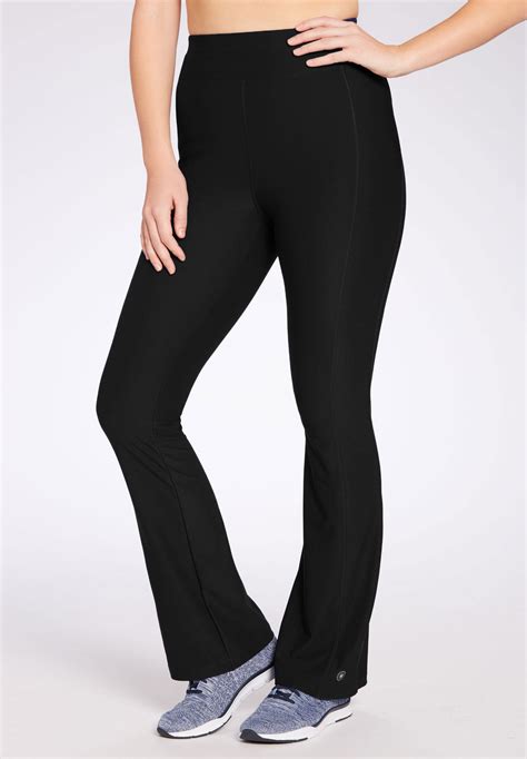 Bootcut Yoga Pant By Fullbeauty Sport Plus Size Pants Woman Within