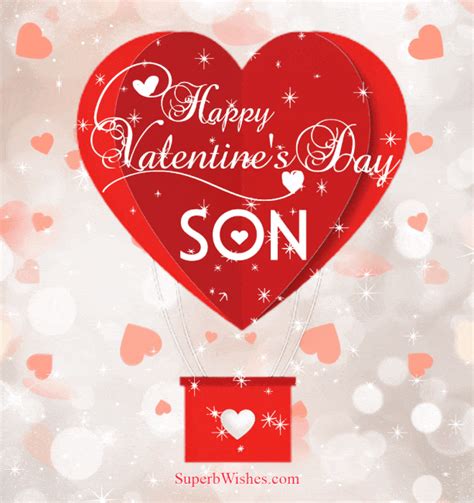 Happy Valentine S Day Son Animated GIF SuperbWishes Com