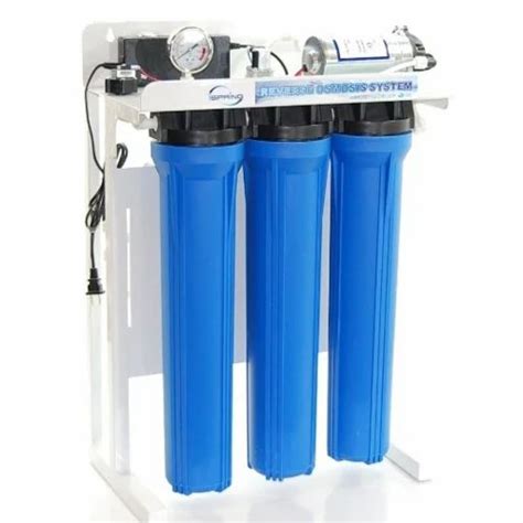 Automatic Commercial RO Water Purifier RO Capacity Upto 250 LPH FRP