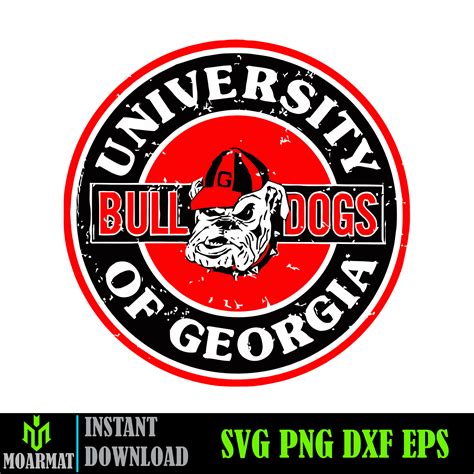 Georgia Bulldogs Logo Svgbulldogs Team Svgcricut Cutting F Inspire