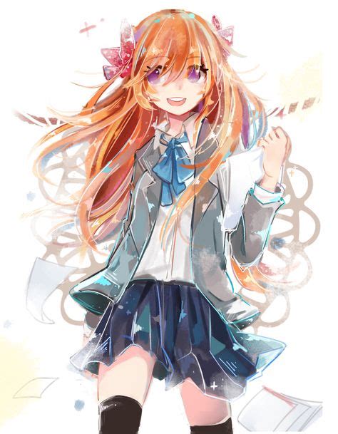Anime Orange Hair Girls Için 29 Fikir Anime Anime Kızları çizim