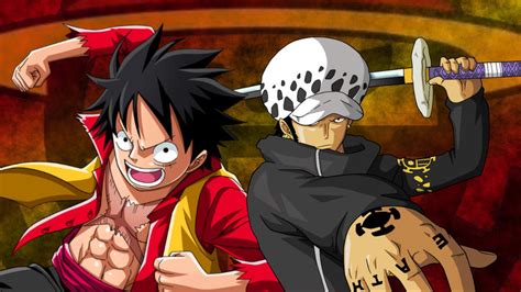 Luffy And Law One Piece Wallpaper By Katacaz On Deviantart
