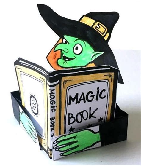 Papermau Halloween Special Easy To Build Witch Papercraft By