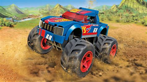 Hotwheels Race Ace Monster Truck Mega Construx