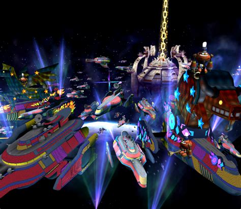 Wii Sonic Colors Starlight Carnival World Map The Models Resource