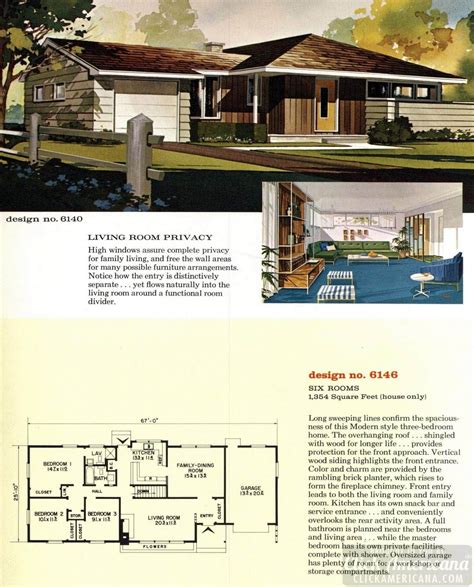 See 125 Vintage 60s Home Plans Used To Design Build Millions Of Mid