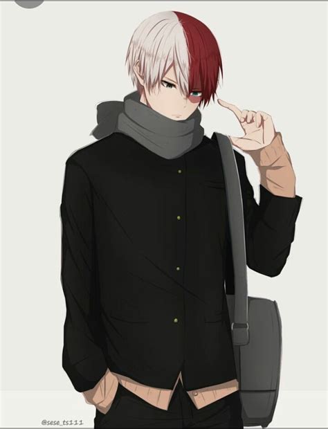 53 Casual Clothes Fanart Shoto Todoroki Outfits Ellery Deforest