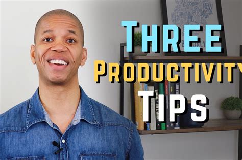 60 Second Business Tips: Three Ways to Boost Your Productivity