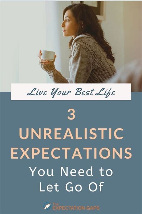 3 Unrealistic Expectations You Need To Let Go Of 1 Minute Motivation