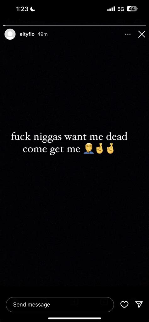 nika oldest son tyquan (papa) instagram story.. i guess the whole