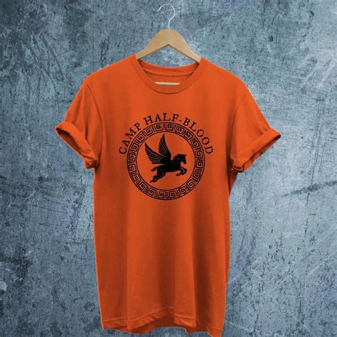 Camp Half Blood Shirt Percy Jackson And Olympian Spqr T Shirt Vintage