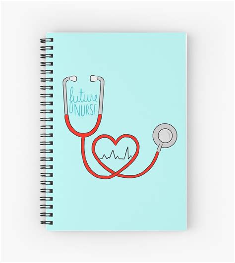 Cuaderno de espiral «Futura enfermera» de Kellymoz | Redbubble
