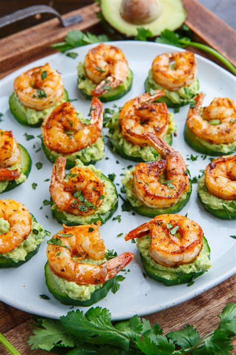 With very little effort you can have a fancy little appetizer. Blackened Shrimp Avocado Cucumber Bites | Recipe | Summer ...