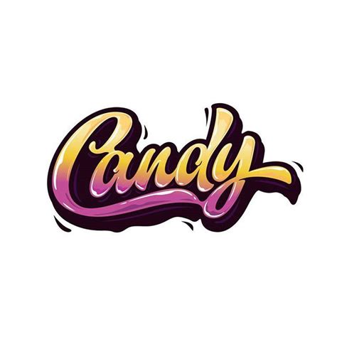 Hey Easy Lettering Candy Lettering Handlettering Logo Design