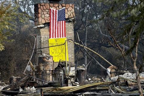 California Fires Cause B In Damage Burn Buildings Https