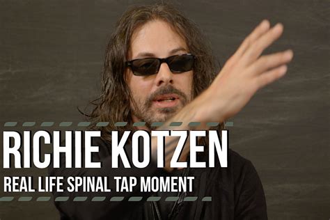 Richie Kotzen Reveals His Real Life Spinal Tap Moment