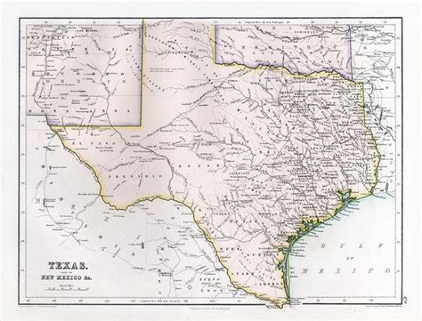 Texas New Mexico Border Map