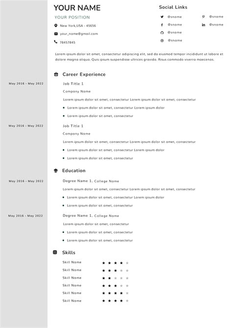 Download Esthetician Resume Template Pdf Word Text