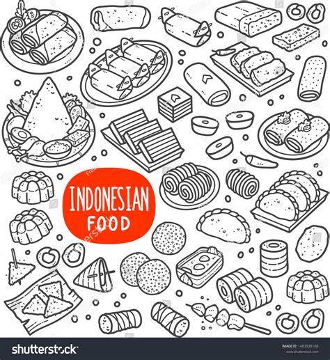 1047 Indonesian Food Doodle Images Stock Photos And Vectors Shutterstock