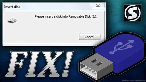 Please Insert A Disk Into Removable Disk Fix Youtube
