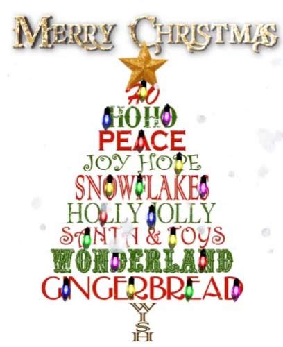 Christmas Tree And Words Free Christmas Tree Light Day Ecards 123