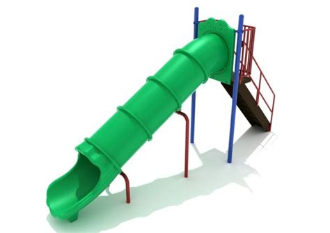 Foot Straight Tube Slide Commercial Playground Equipment Pro Playgrounds