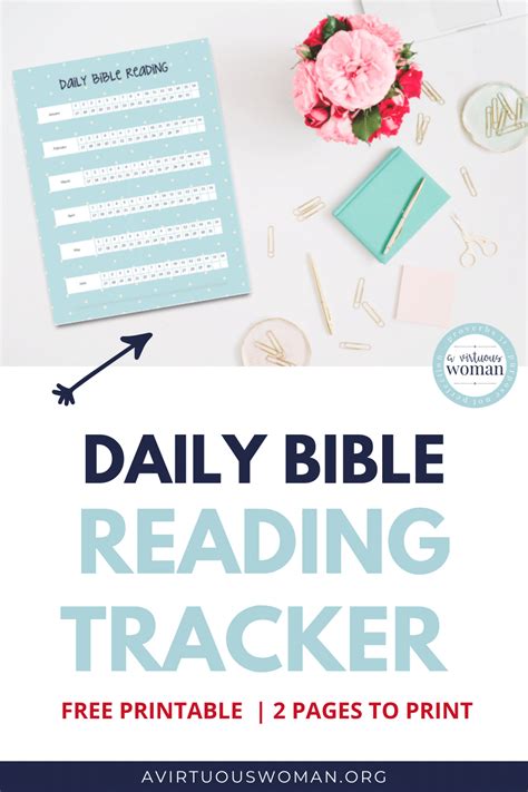 Free Printable Daily Bible Reading Trackers Laptrinhx News