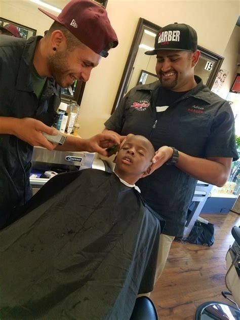 Our customers rely on us to provide them with the tools they need to succeed at an unbeatable price. Teamwork at its finest! Barber brothers helping each other ...