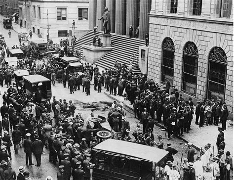 La Jamais Résolu Bombardement De Wall Street Dans De Rares Photos 1920