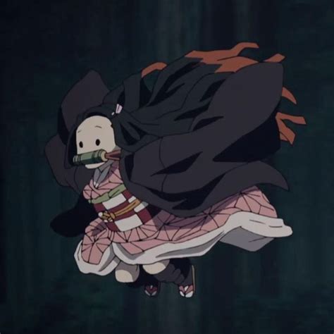 Running Smol Nezuko 1 Nezuko Anime Demon Anime Chibi Slayer Anime