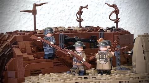 Timelapse Lego Ww1 Trench Warfare 1918 Moc Speed Build