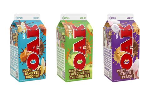 New Oak Milk Flavours Three New Flavours Invented By The Public