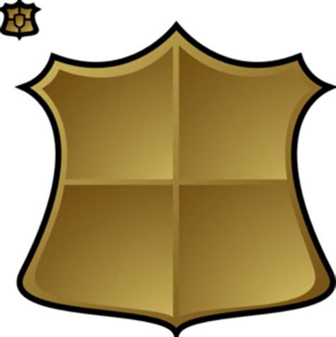 Gold Shield Clip Art at Clker.com - vector clip art online, royalty