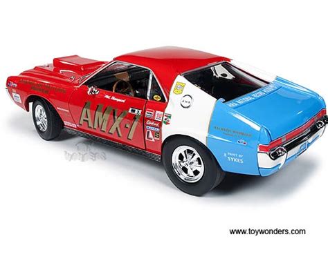 1969 Amc Amx Hurst Ss Hard Top Aw214 118 Scale Auto World Wholesale