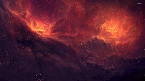 Firey Nebula Wallpaper Space Wallpapers 26344