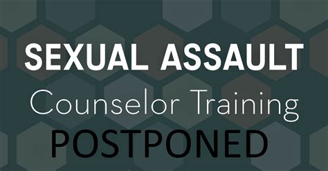 Ucasa Sexual Assault Counselor September Training Virtual