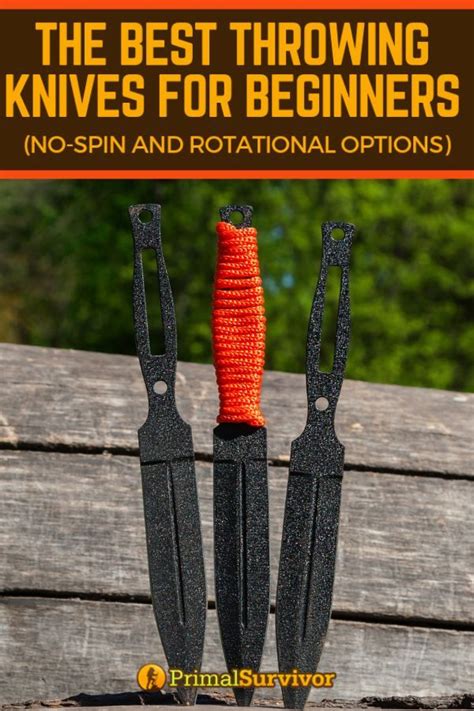 The Best Throwing Knives For Beginners No Spin And Rotational Options