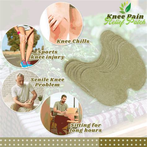 Knee Pain Relief Patch 12 Pcs Thedealzninja